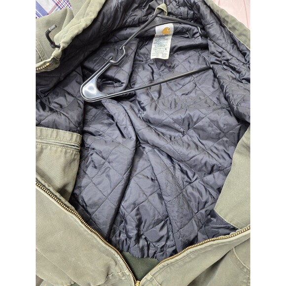 Carhartt J280 MOS Jacket Mens 2XLarge Hooded Full Zip Workwear Grunge Make offer - Picture 4 of 10